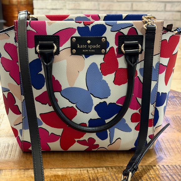 Kate Spade Handbags - Kate Spade Camryn Butterfly Shoulder Bag NWOT 14” Spring Summer Purse